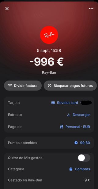 Gafas Ray-Ban Meta Skyler precintadas