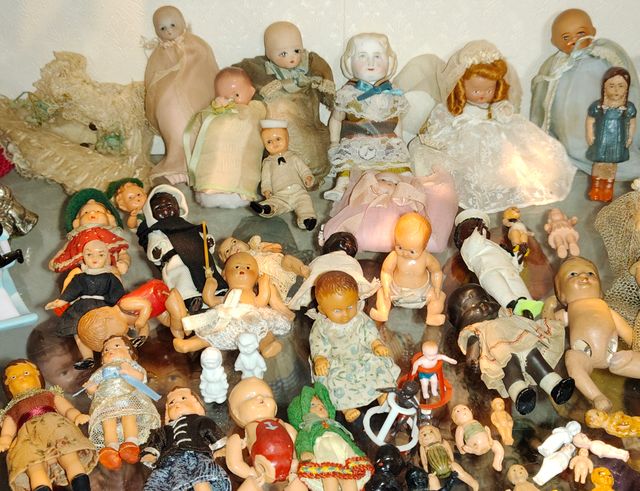 OFFERTA! Lotto 2 di bambole antiche