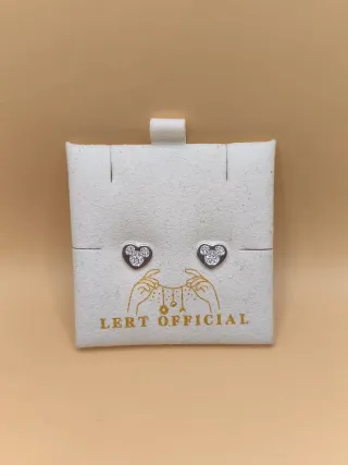 Collar y pendientes Mickey Mouse plata