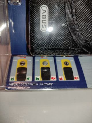 Alarma Antirrobo Moto ABUS Trigger Alarm 345