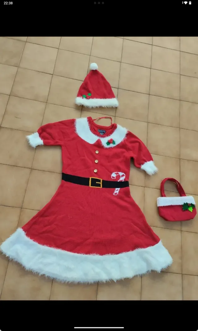 Vestido Mamá Noel Talla XS