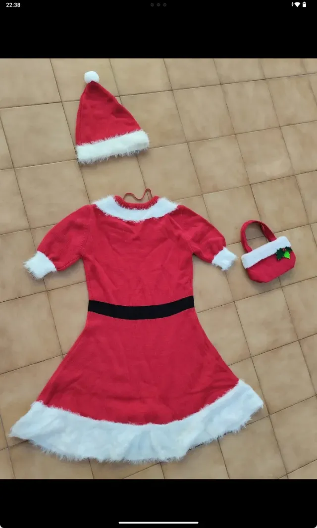 Vestido Mamá Noel Talla XS