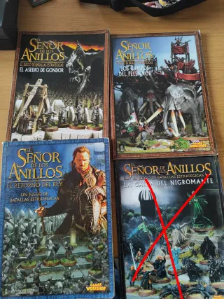 Manuales El Señor de los Anillos Warhammer