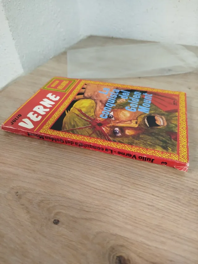 Revista antigua La conquista del golden mount.