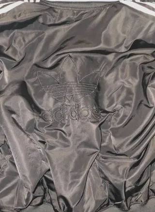 Bomber Adidas reversibile nero/blu