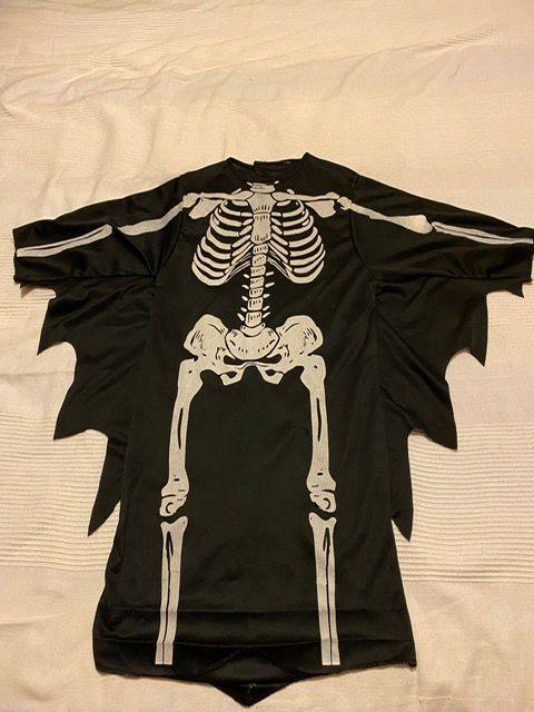 Disfraz Túnica Esqueleto Halloween Niño