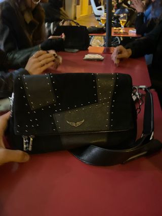 Bolso Zadig & Voltaire Negro Tachuelas