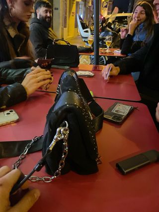 Bolso Zadig & Voltaire Negro Tachuelas