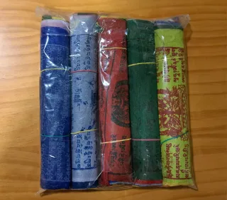 Banderas de Oración Budistas Tibetanas