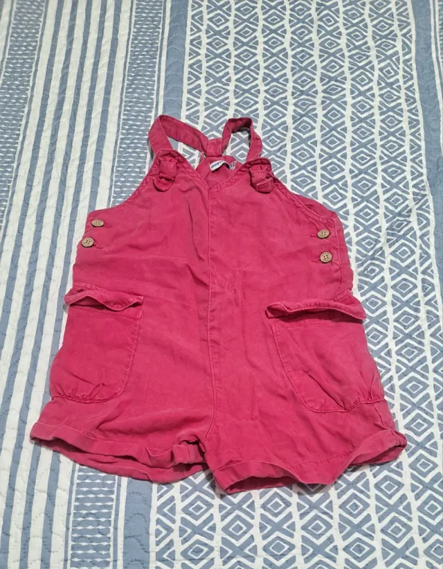 Peto corto niña rosa