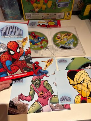 DVD Spiderman Amazing Friends y Fantastic 4. Jetix