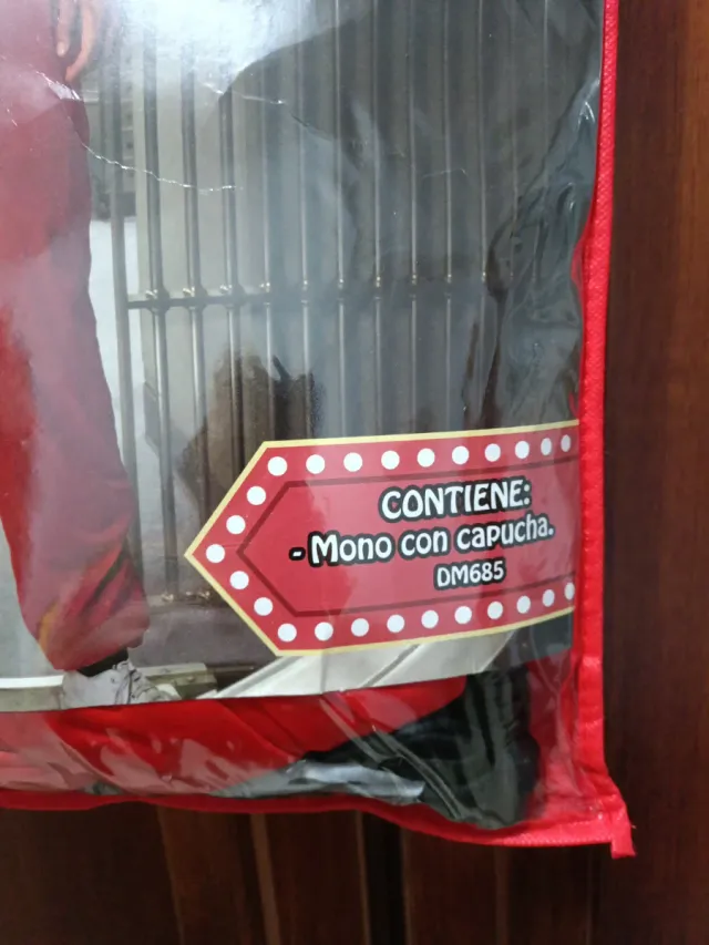 Disfraz de Ladrón Talla S