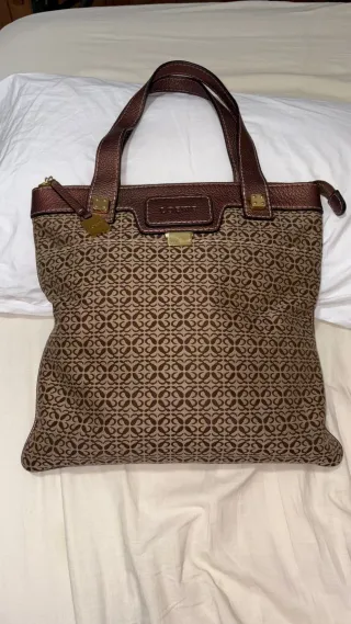 Bolso Loewe Beige y Marrón