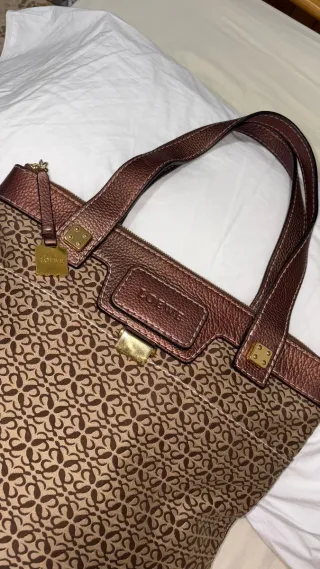 Bolso Loewe Beige y Marrón