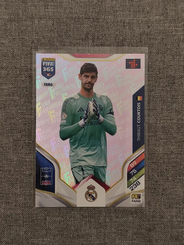 Carta Thibaut Courtois Paralel Pink FIFA 365 2026
