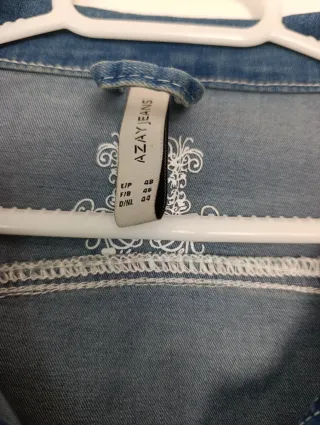 Chaqueta mujer Vaquera AzayYeans Talla 48 Azul