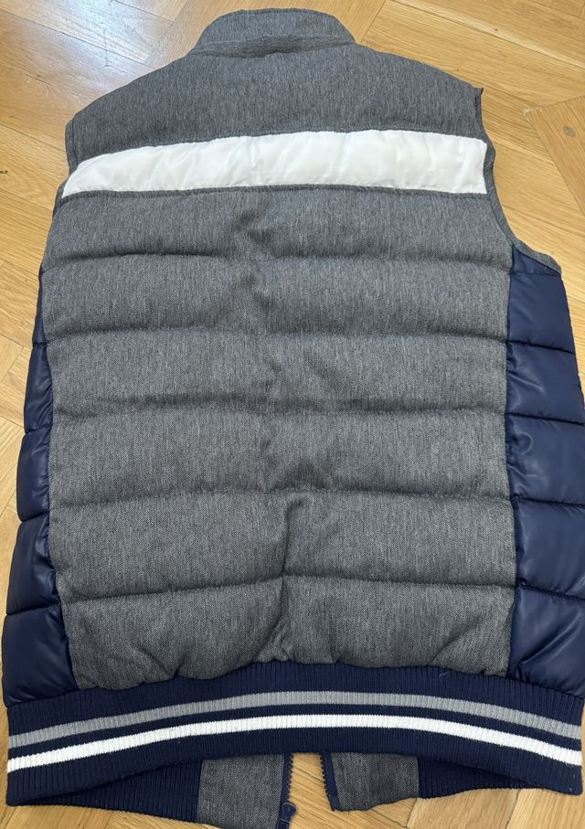 Chaleco Boxeur Des Rues Gris y Azul