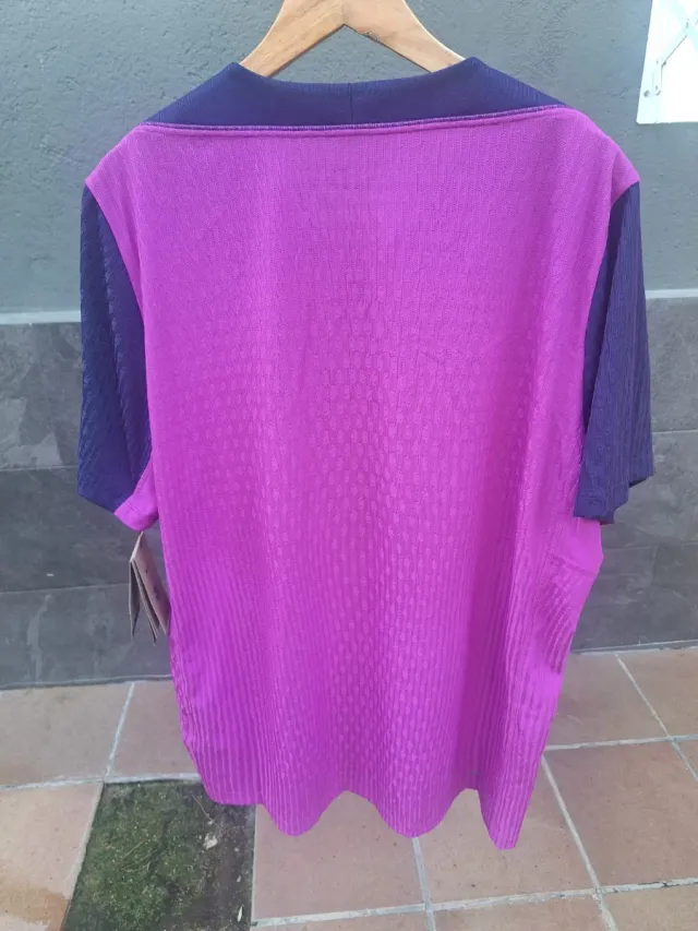 Camiseta FC Barcelona Nike Morada y Azul