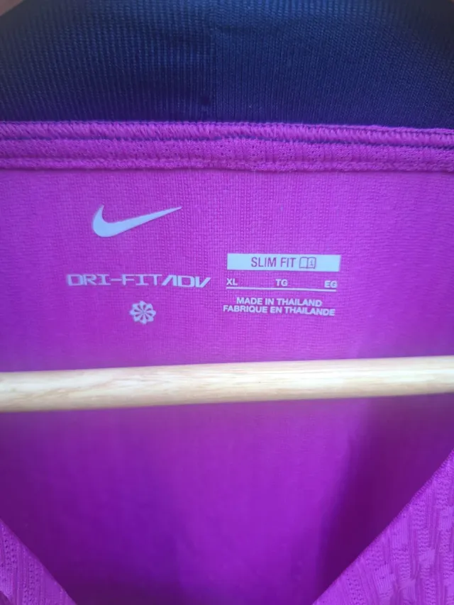 Camiseta FC Barcelona Nike Morada y Azul