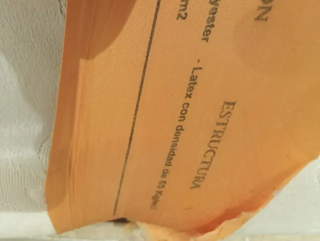 Colchón de látex natural