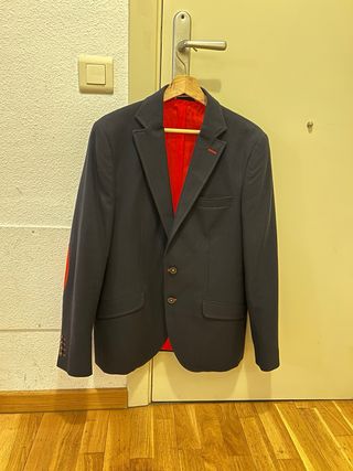 Americana El Ganso Azul y Roja