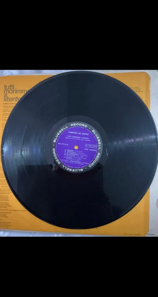 Fabrizio De André - Tutti Morimmo A Stento LP