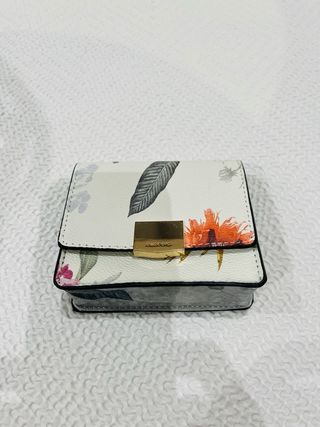 Neceser pequeño estampado vegetal.Solo envío