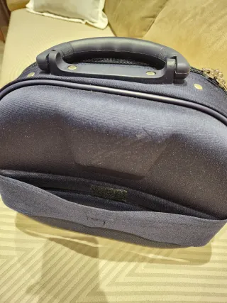 Maletín Rígido de Viaje Azul