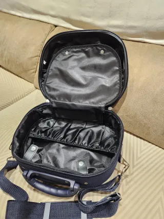 Maletín Rígido de Viaje Azul