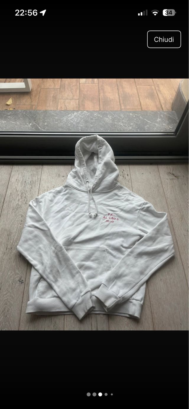 Felpa Subdued grigia taglia unica