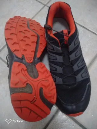 Scarpe Salomon Trekking Nero Arancione