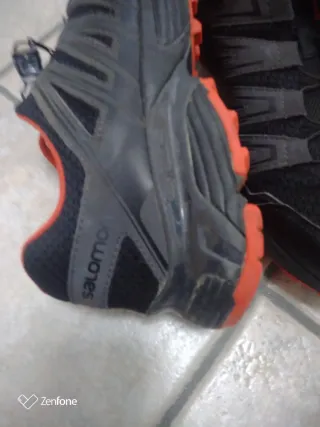 Scarpe Salomon Trekking Nero Arancione