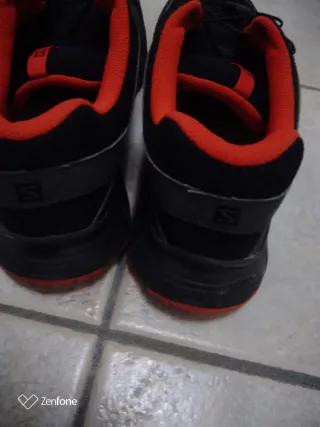 Scarpe Salomon Trekking Nero Arancione