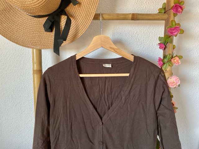 Cárdigan marrón