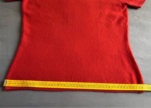 Jersey Lochmere Cachemira Coral Talla M