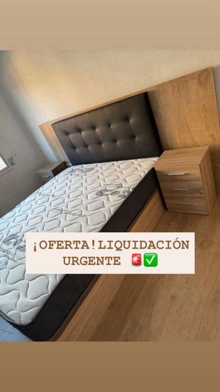 Canapé y colchón oferta