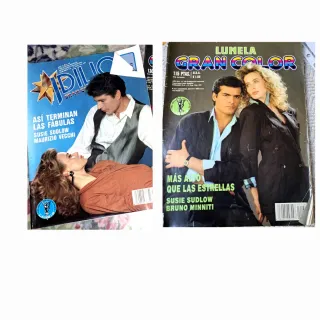 2 Fotonovelas antiguas años 80.