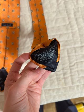 Corbata Italo Ferretti Naranja