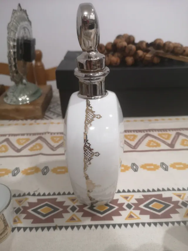 Botella Coñac Luis XV con 6 Vasos