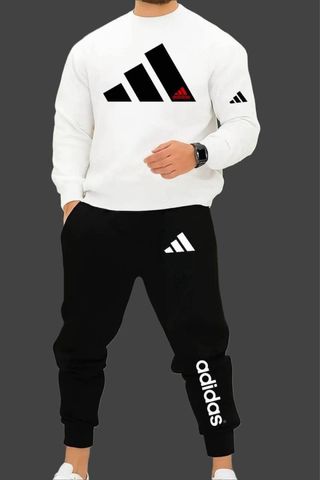 Conjunto Nike Air Gris y Blanco