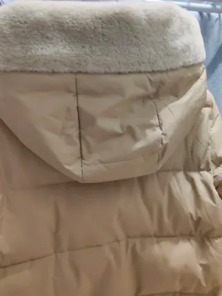 Piumino invernale donna beige
