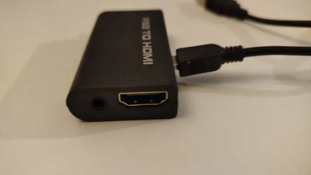 Adaptador PS2 a HDMI con USB