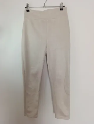 Leggings Shein blancos pelito talla S