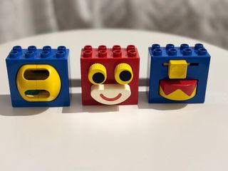 LEGO DUPLO VINTAGE - SET X 13 - BLOCCHI RARI