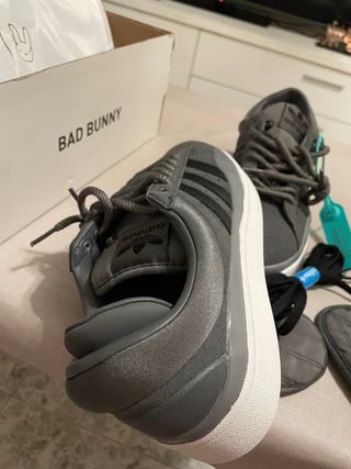 Adidas Bamba Talla 39 Negro/Verde