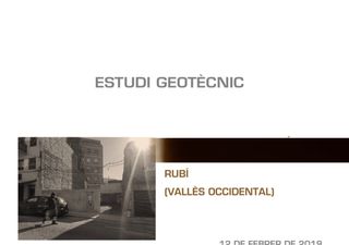 Terreno en Rubí - Can Oriol