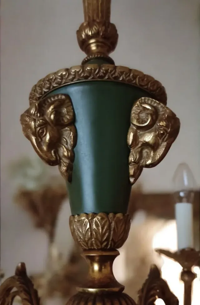 LÁMPARA ARAÑA ESTILO IMPERIO