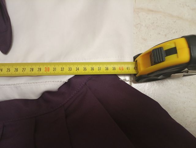 Conjunto uniforme japonés morado