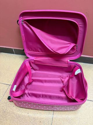 Maleta infantil 4 ruedas niña