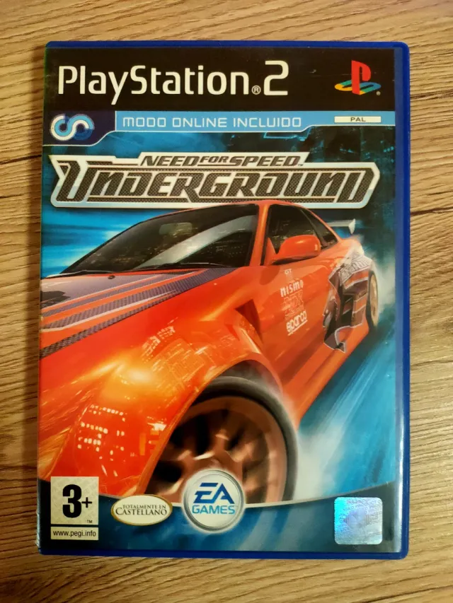 Need for Speed Underground PS2 Spagnolo